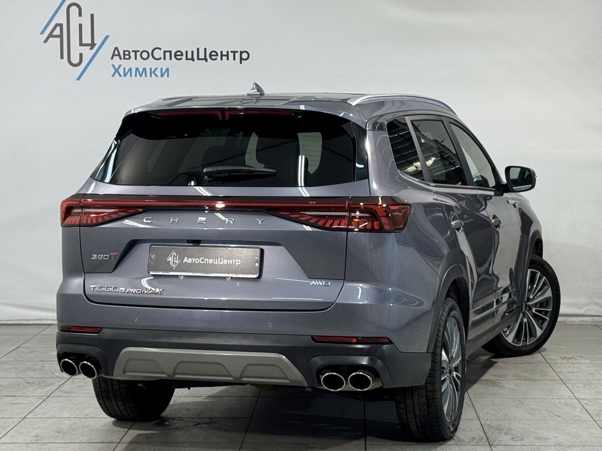 Автомобиль CHERY Tiggo 8 Pro Max I [рестайлинг] 2.0 AMT 4WD (197 л.с.) Ultimate Серый 2023 с пробегом 14 165 км