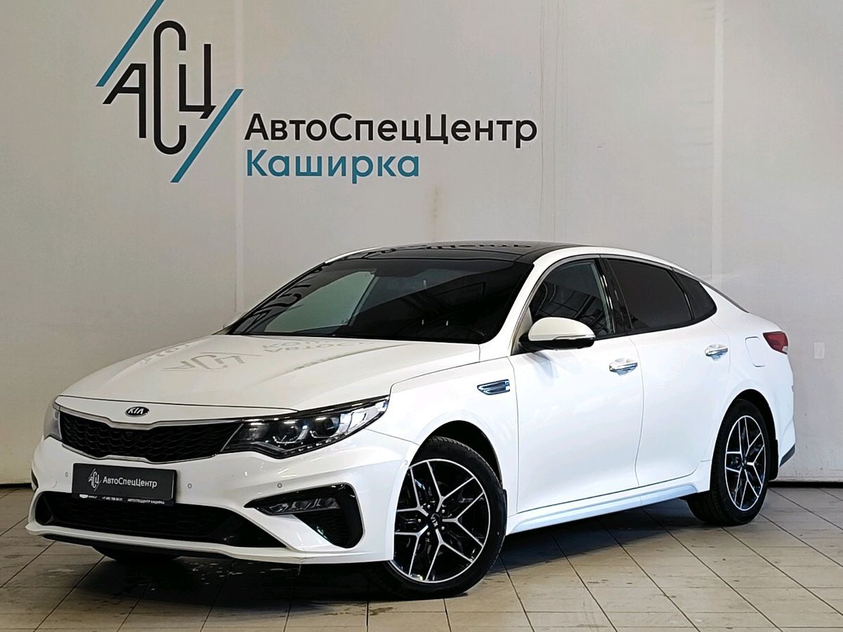 Kia Optima IV поколение 2.4 AT (188 л.с.) GT-line Белый 2018 с пробегом 149 474 км