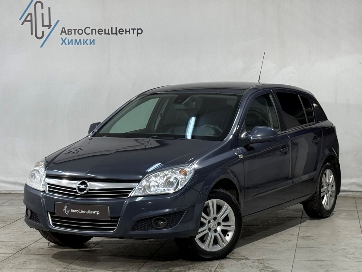 Автомобиль Opel Astra III (H) [рестайлинг] 1.6 AMT (115 л.с.) Base Синий 2011 с пробегом 140 000 км