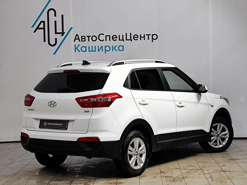 Автомобиль Hyundai Creta I поколение 2.0 AT (149 л.с.) Comfort Plus Белый 2017 с пробегом 184 903 км