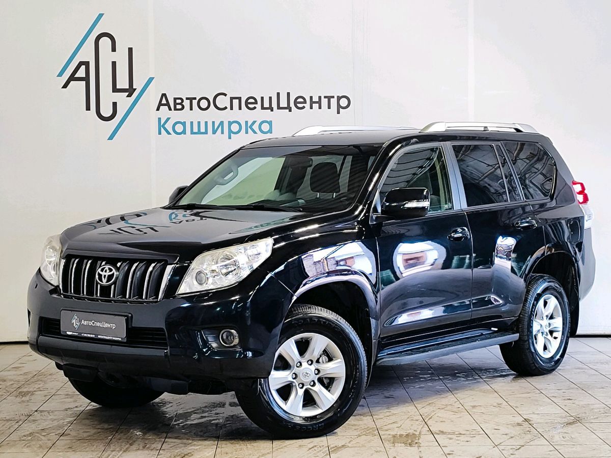 Toyota Land Cruiser Prado IV поколение (J150) 2.7 AT 4WD (163 л.с.) Стандарт Чёрный 2012 с пробегом 169 064 км