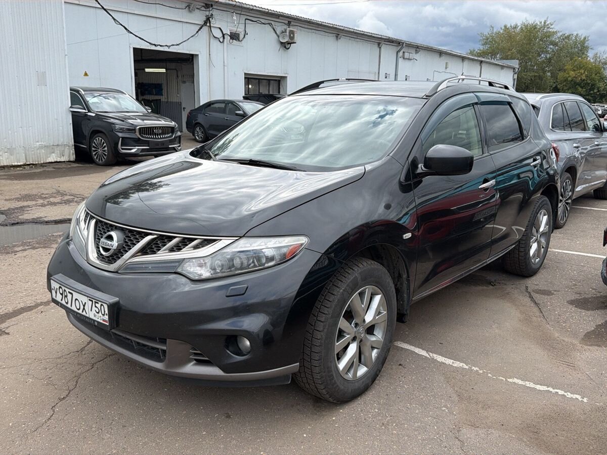 Nissan Murano II (Z51) [2-й рестайлинг] 3.5 CVT 4WD (249 л.с.) LE Чёрный 2013 с пробегом 184 840 км