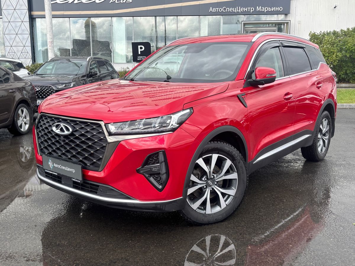 CHERY Tiggo 7 Pro Max I поколение 1.5 CVT (147 л.с.) Prestige Красный 2023 с пробегом 72 749 км