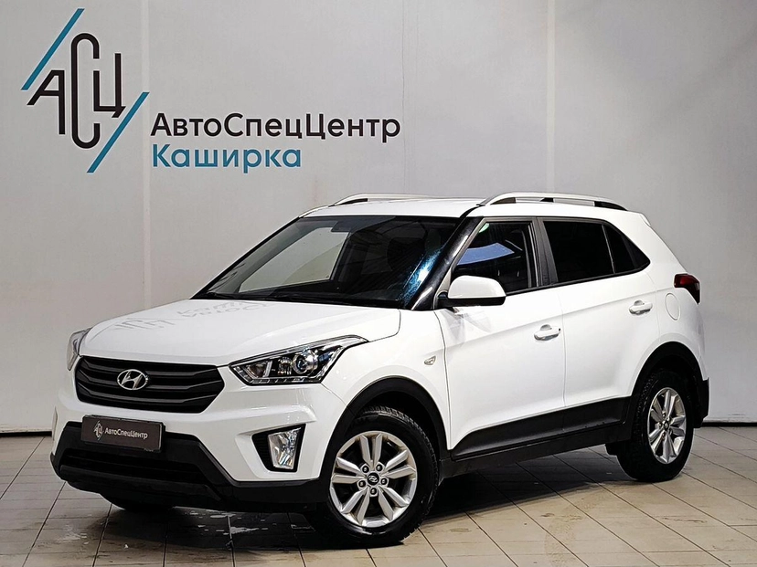 Автомобиль Hyundai Creta I поколение 2.0 AT (149 л.с.) Comfort Plus Белый 2017 с пробегом 184 903 км