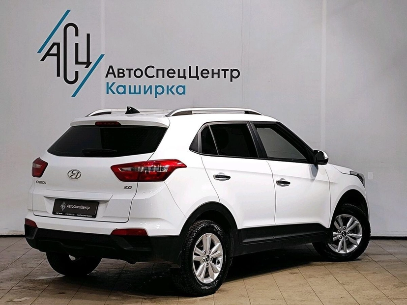 Автомобиль Hyundai Creta I поколение 2.0 AT (149 л.с.) Comfort Белый 2018 с пробегом 137 874 км