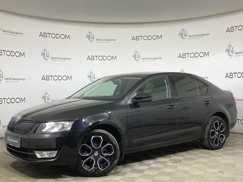 Skoda Octavia III поколение (A7) 1.4 MT (140 л.с.) Ambition Чёрный 2014 с пробегом 57 658 км