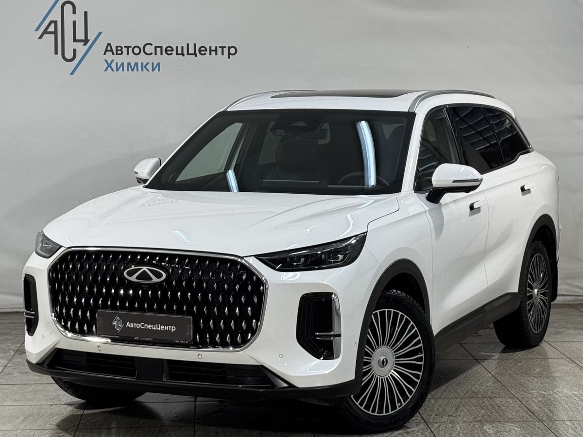 Автомобиль CHERY Tiggo 9 I поколение 2.0 AT 4WD (245 л.с.) Ultra Белый 2024 с пробегом 800 км
