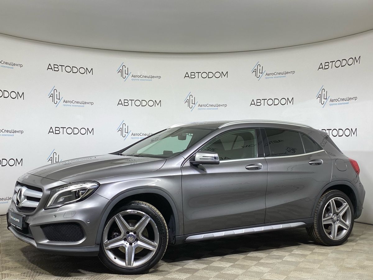 Mercedes-Benz GLA I поколение (X156) 250 2.0 AMT 4Matic (211 л.с.) Особая серия Серый 2016 с пробегом 113 364 км