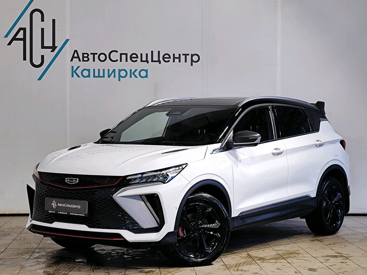 Geely Coolray I [рестайлинг] 1.5 AMT (147 л.с.) Flagship Белый 2023 с пробегом 56 490 км