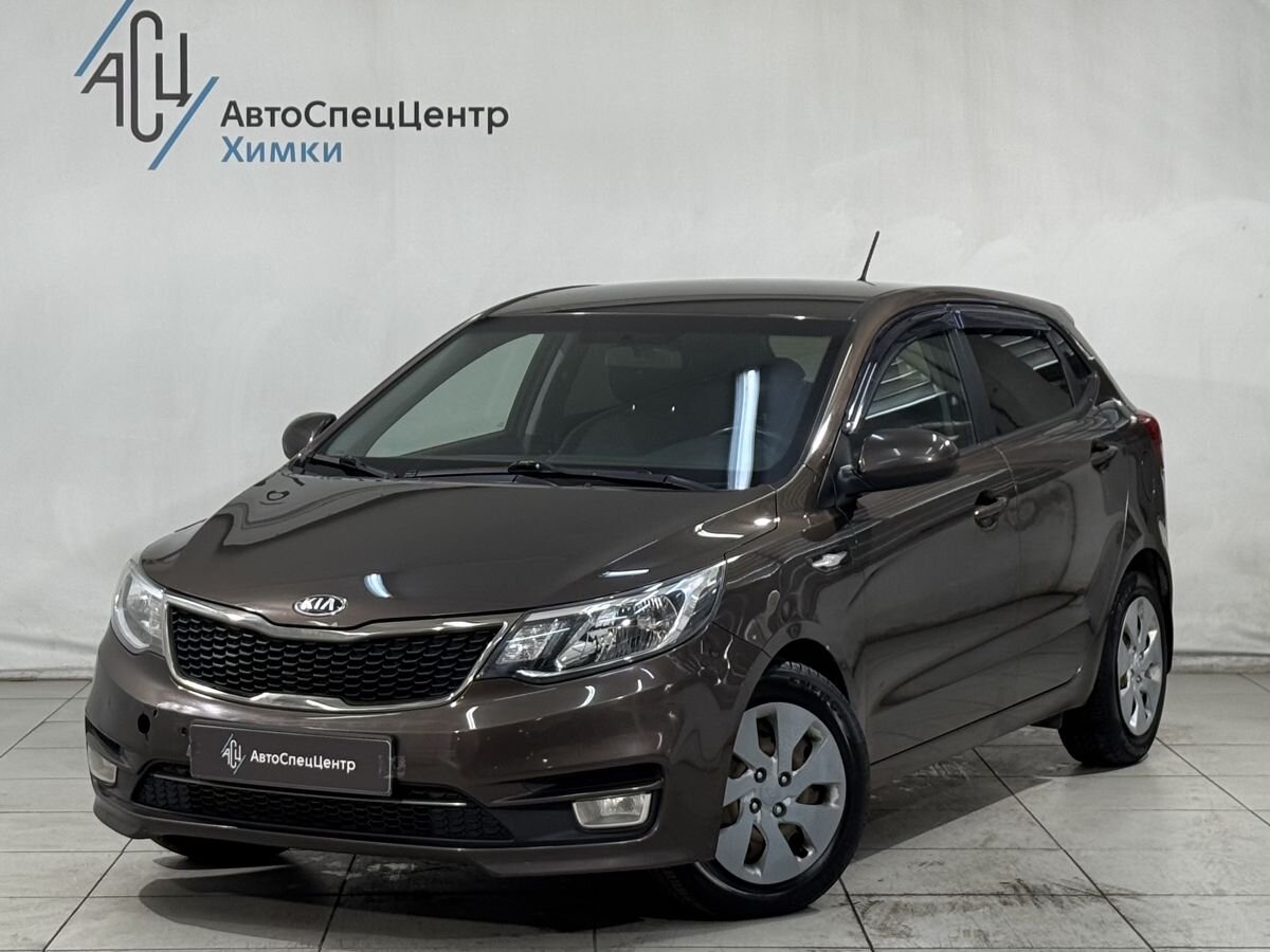 Kia Rio III [рестайлинг] 1.4 AT (107 л.с.) Comfort Аудио Коричневый 2016 с пробегом 108 000 км