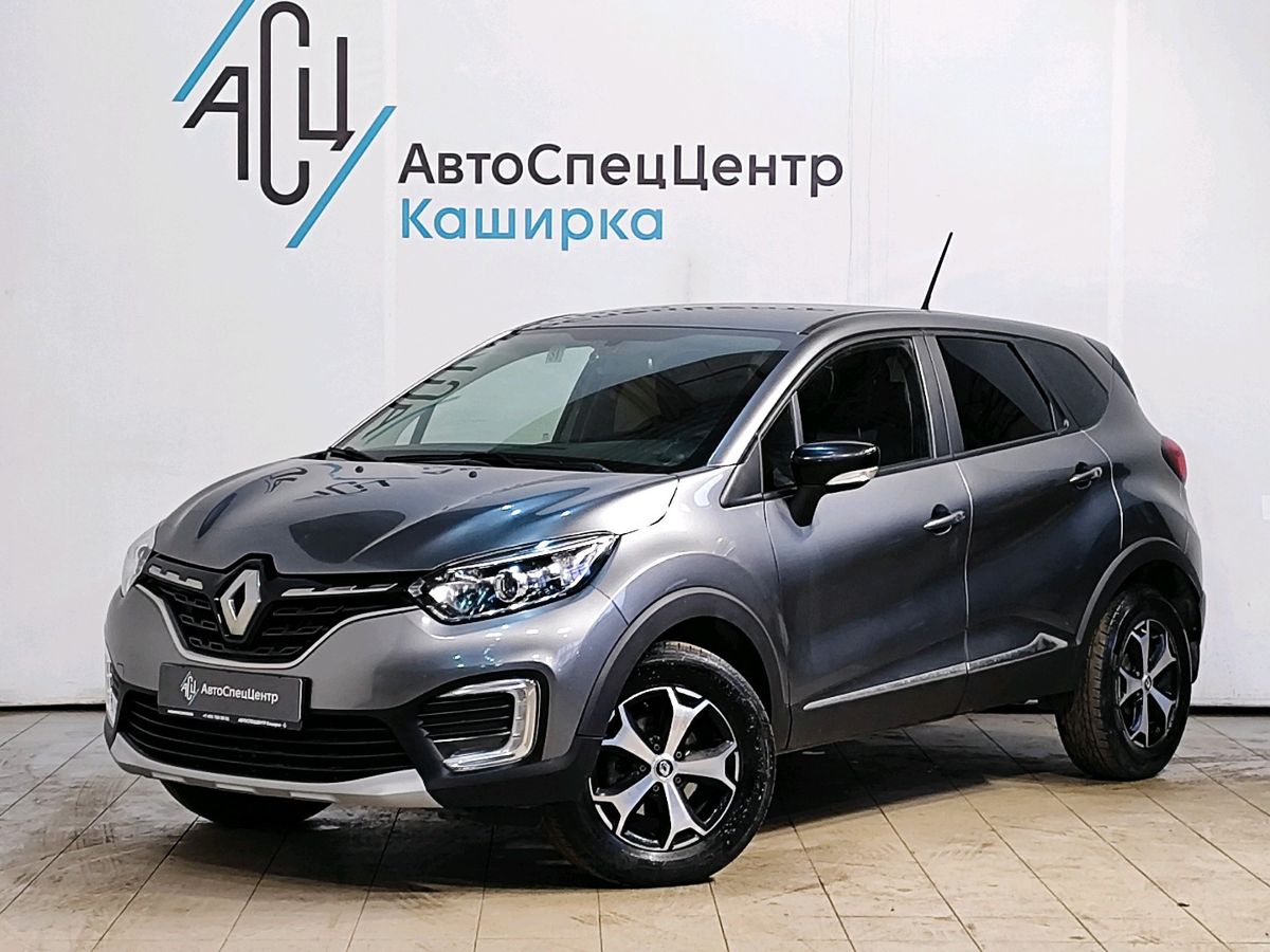 Автомобиль Renault Kaptur I [рестайлинг] 1.3 CVT 4WD (150 л.с.) Drive Серый 2020 с пробегом 74 320 км