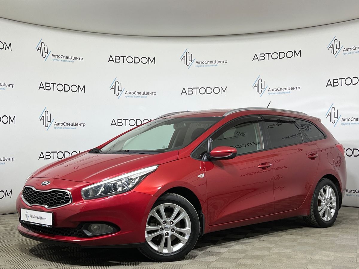 Kia Ceed II поколение 1.6 AT (129 л.с.) Comfort Красный 2013 с пробегом 186 995 км