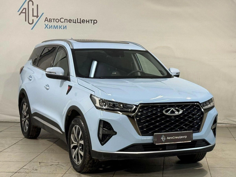 Автомобиль CHERY Tiggo 7 Pro Max I поколение 1.5 CVT (147 л.с.) Ultimate Синий 2022 с пробегом 19 500 км