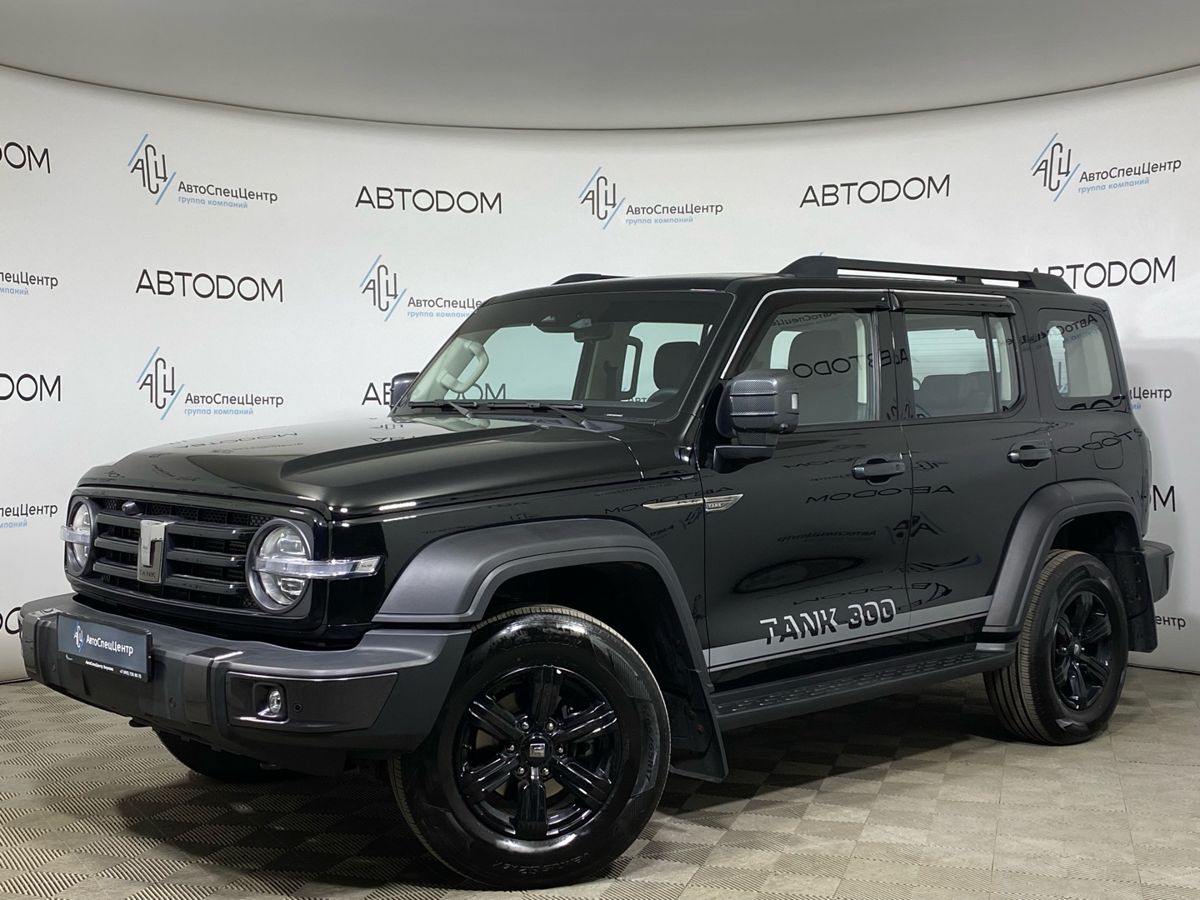 Автомобиль TANK 300 I поколение 2.0 AT 4WD (220 л.с.) Adventure Чёрный 2023 с пробегом 30 000 км