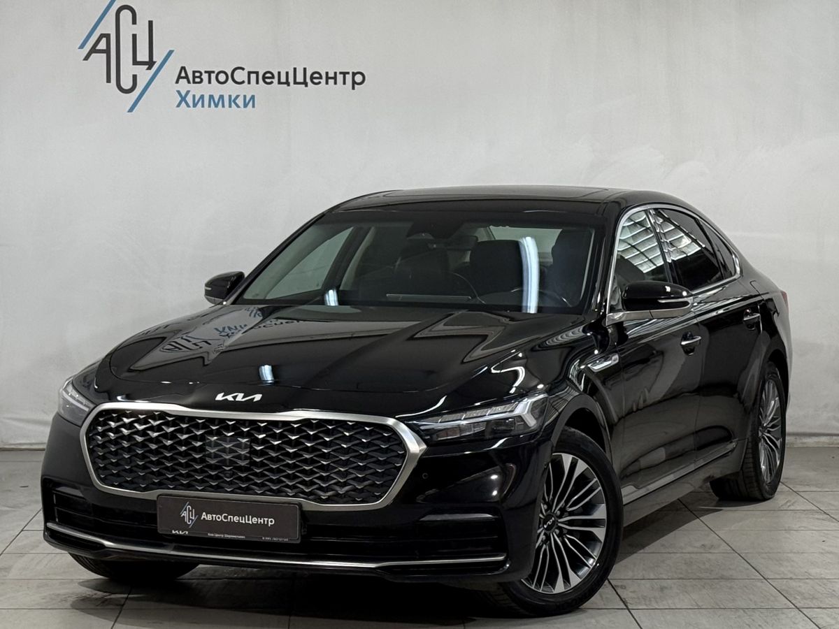 Kia K9 II [рестайлинг] 3.3 AT 4WD (249 л.с.) Premium Чёрный 2022 с пробегом 84 900 км