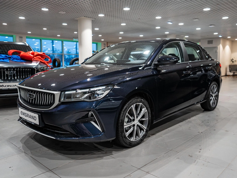 Автомобиль Geely Emgrand II поколение 1.5 AT (122 л.с.) Luxury Синий 2024 новый