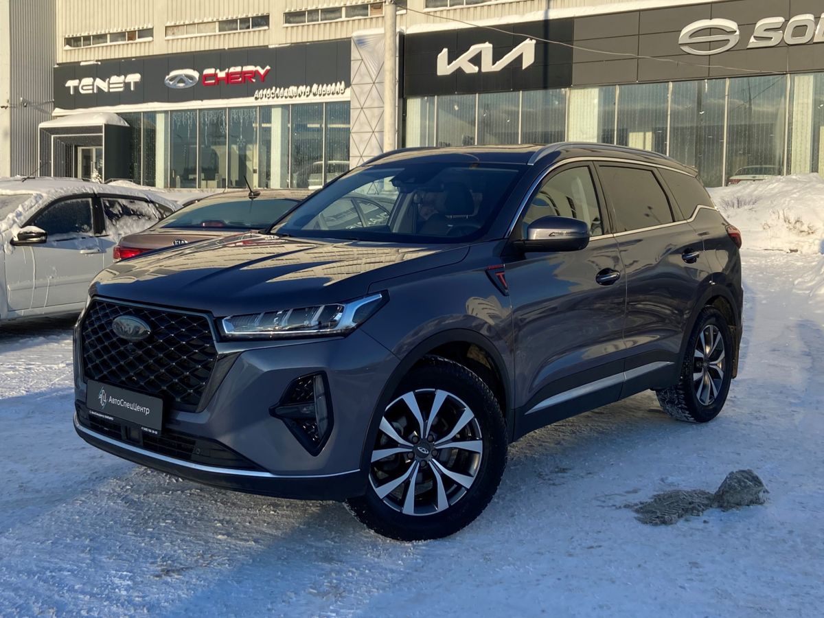 Автомобиль CHERY Tiggo 7 Pro Max I поколение 1.5 CVT (147 л.с.) Ultimate Серый 2023 с пробегом 39 000 км