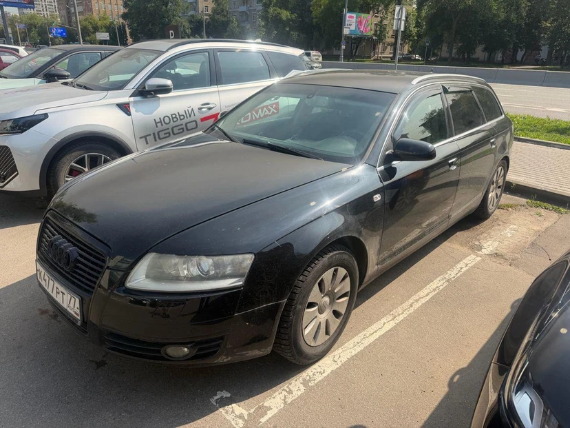 Audi A6 III поколение (C6) 2.0d CVT (140 л.с.) Base Чёрный 2008 с пробегом 265 313 км