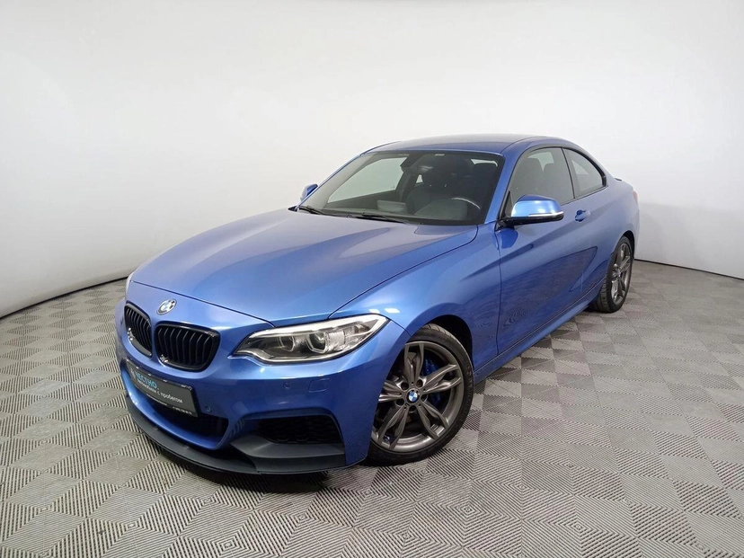 Автомобиль BMW 2 серии I поколение (F22/F23) M235 3.0 AT 4WD (326 л.с.) Base Синий 2015 с пробегом 92 040 км