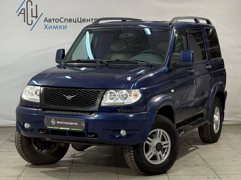 Автомобиль УАЗ Patriot I поколение 2.3d MT 4WD (116 л.с.) Limited Синий 2011 с пробегом 168 000 км