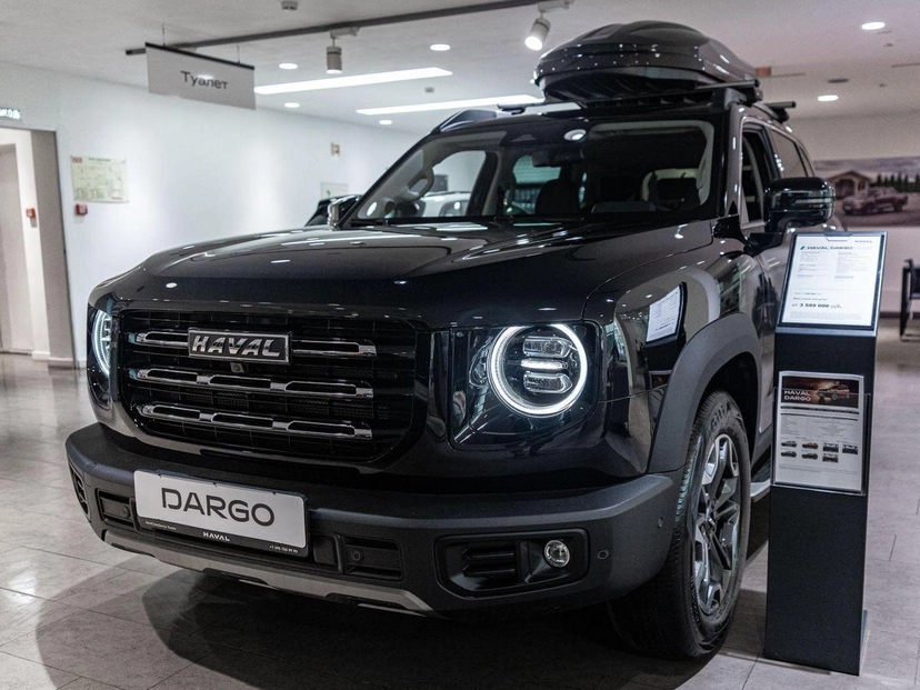 Автомобиль Haval Dargo I поколение 2.0 AMT 4WD (192 л.с.) Tech Plus Чёрный 2025 новый