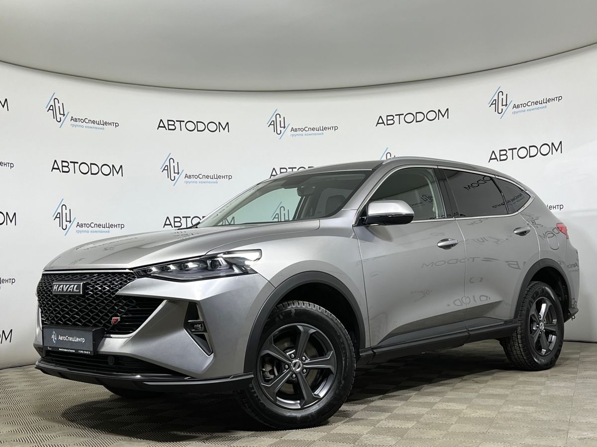 Автомобиль Haval F7 I [рестайлинг] 1.5 AMT (150 л.с.) Elite Серый 2023 с пробегом 55 648 км