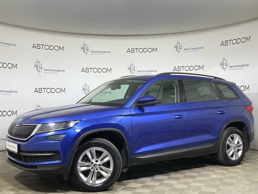 Skoda Kodiaq I поколение 1.4 AMT 4WD (150 л.с.) Base Синий 2018 с пробегом 118 204 км