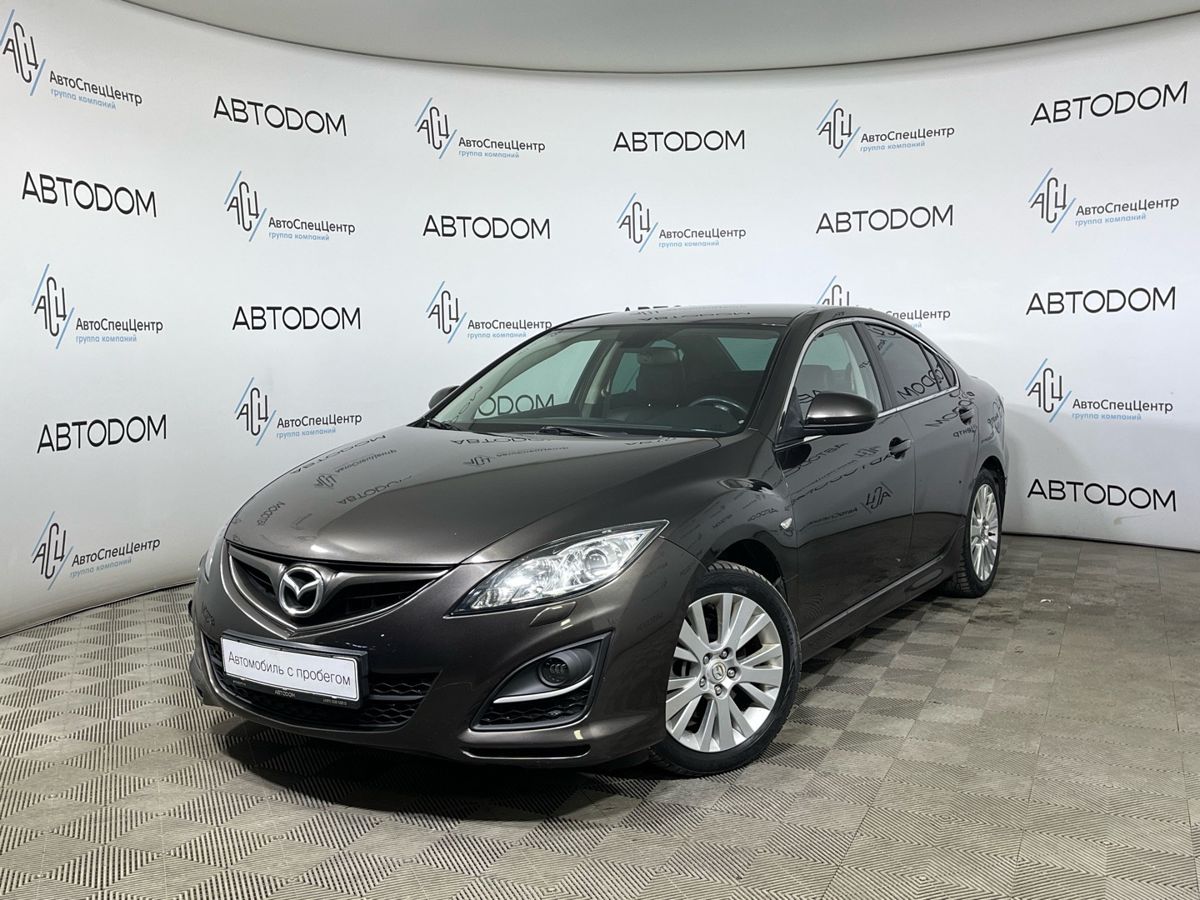 Автомобиль Mazda 6 II (GH) [рестайлинг] 2.0 AT (147 л.с.) Impulse Line Коричневый 2012 с пробегом 238 655 км