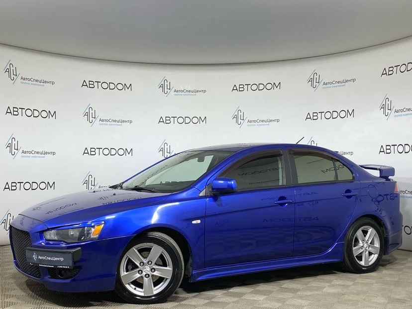 Mitsubishi Lancer X поколение 2.0 CVT 4WD (150 л.с.) Base Синий 2008 с пробегом 171 819 км