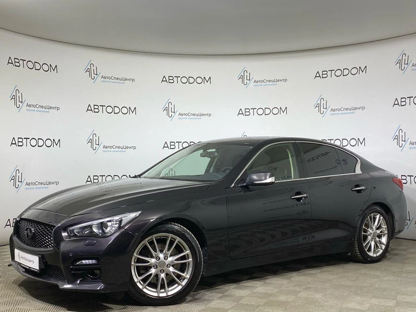Infiniti Q50 I поколение 2.0 AT (211 л.с.) Elegance + NAVI Чёрный 2014 с пробегом 150 161 км