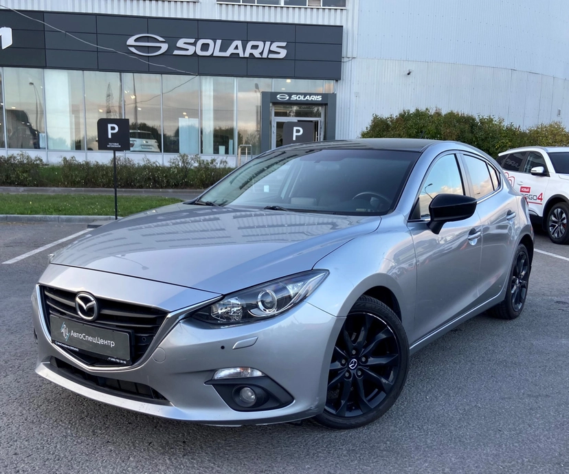 Автомобиль Mazda 3 III поколение (BM) 1.6 AT (104 л.с.) Base Серый 2013 с пробегом 156 898 км