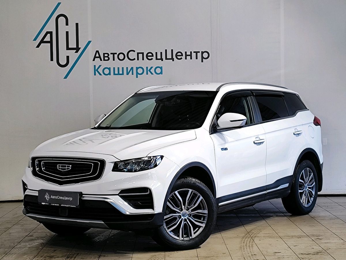 Geely Atlas Pro I поколение 1.5 AMT 4WD (177 л.с.) Flagship Белый 2021 с пробегом 43 646 км