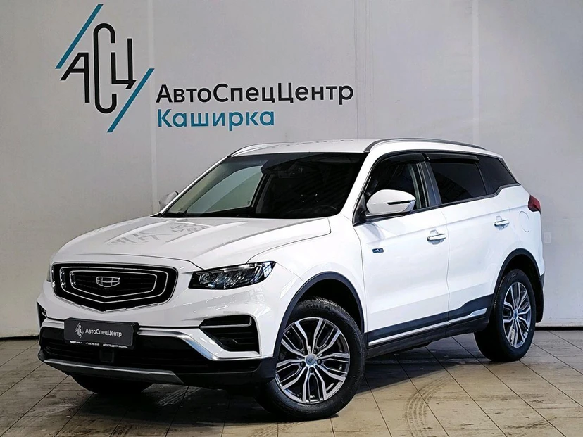 Geely Atlas Pro I поколение 1.5 AMT 4WD (177 л.с.) Flagship Белый 2021 с пробегом 43 646 км