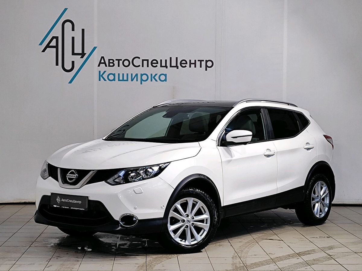 Nissan Qashqai II поколение 2.0 CVT 4WD (144 л.с.) LE Top Белый 2017 с пробегом 90 230 км