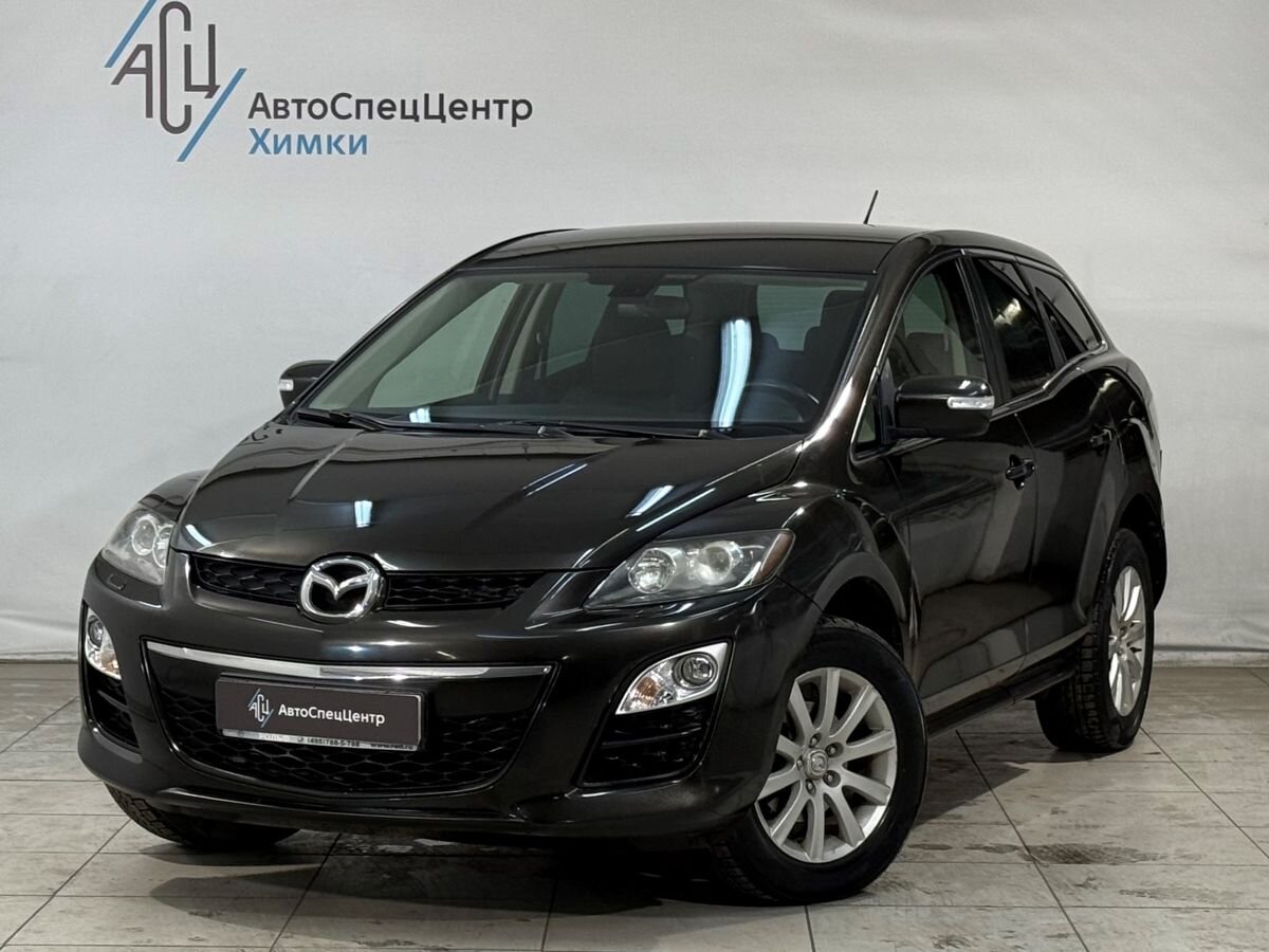 Автомобиль Mazda CX-7 I [рестайлинг] 2.5 AT (163 л.с.) Touring Чёрный 2011 с пробегом 184 000 км