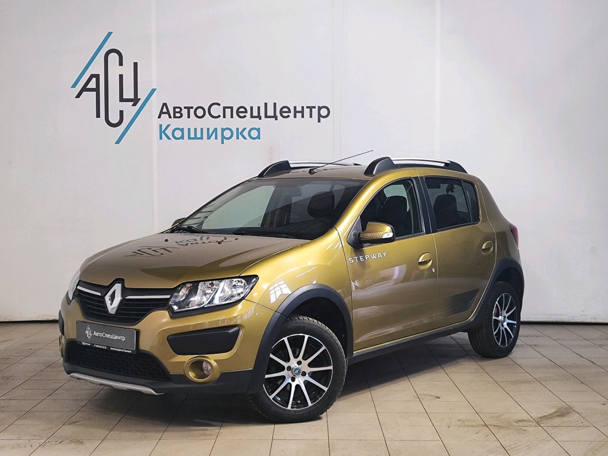Renault Sandero II поколение 1.6 AT (102 л.с.) Confort Зелёный 2018 с пробегом 76 772 км