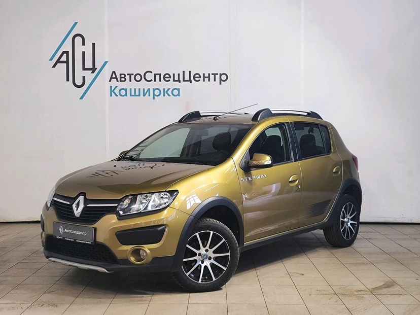 Renault Sandero II поколение 1.6 AT (102 л.с.) Confort Зелёный 2018 с пробегом 76 772 км