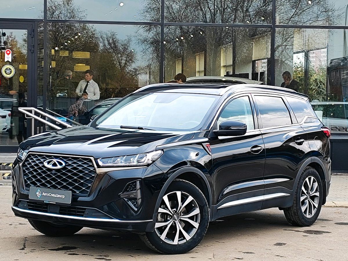 CHERY Tiggo 7 Pro Max I поколение 1.5 CVT (147 л.с.) Ultimate Чёрный 2023 с пробегом 61 571 км