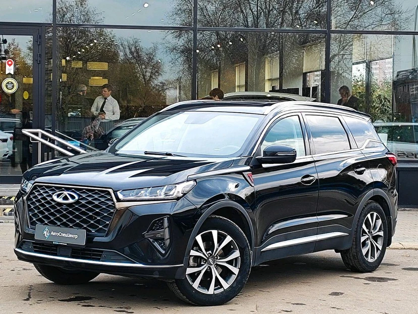 CHERY Tiggo 7 Pro Max I поколение 1.5 CVT (147 л.с.) Ultimate Чёрный 2023 с пробегом 61 571 км