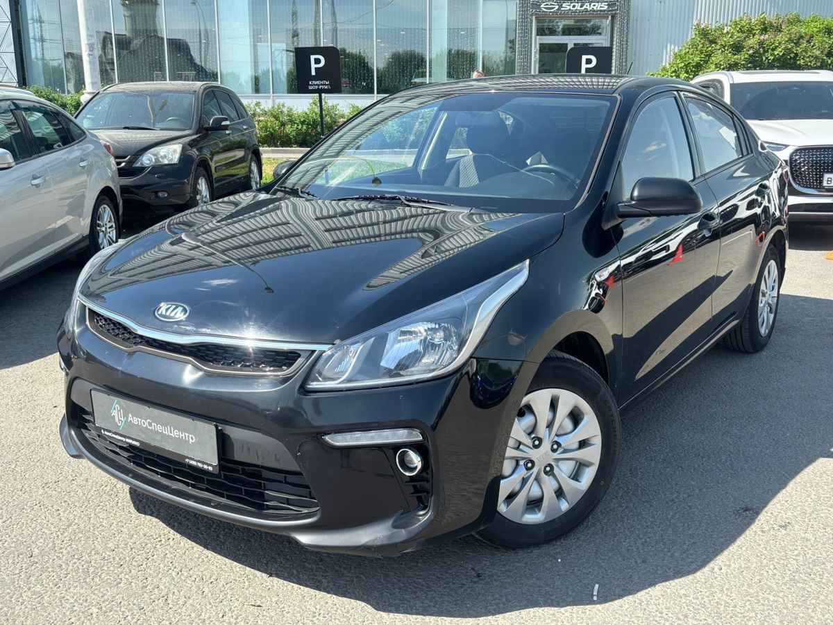 Kia Rio IV поколение 1.6 AT (123 л.с.) Luxe Чёрный 2020 с пробегом 170 000 км