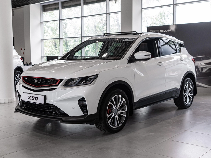 Автомобиль Belgee X50 I поколение 1.5 AMT (150 л.с.) Active Белый 2025 новый