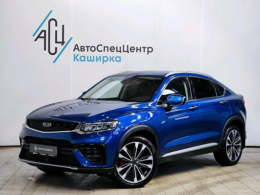 Автомобиль Geely Tugella I поколение 2.0 AT 4WD (238 л.с.) Flagship Синий 2021 с пробегом 62 940 км