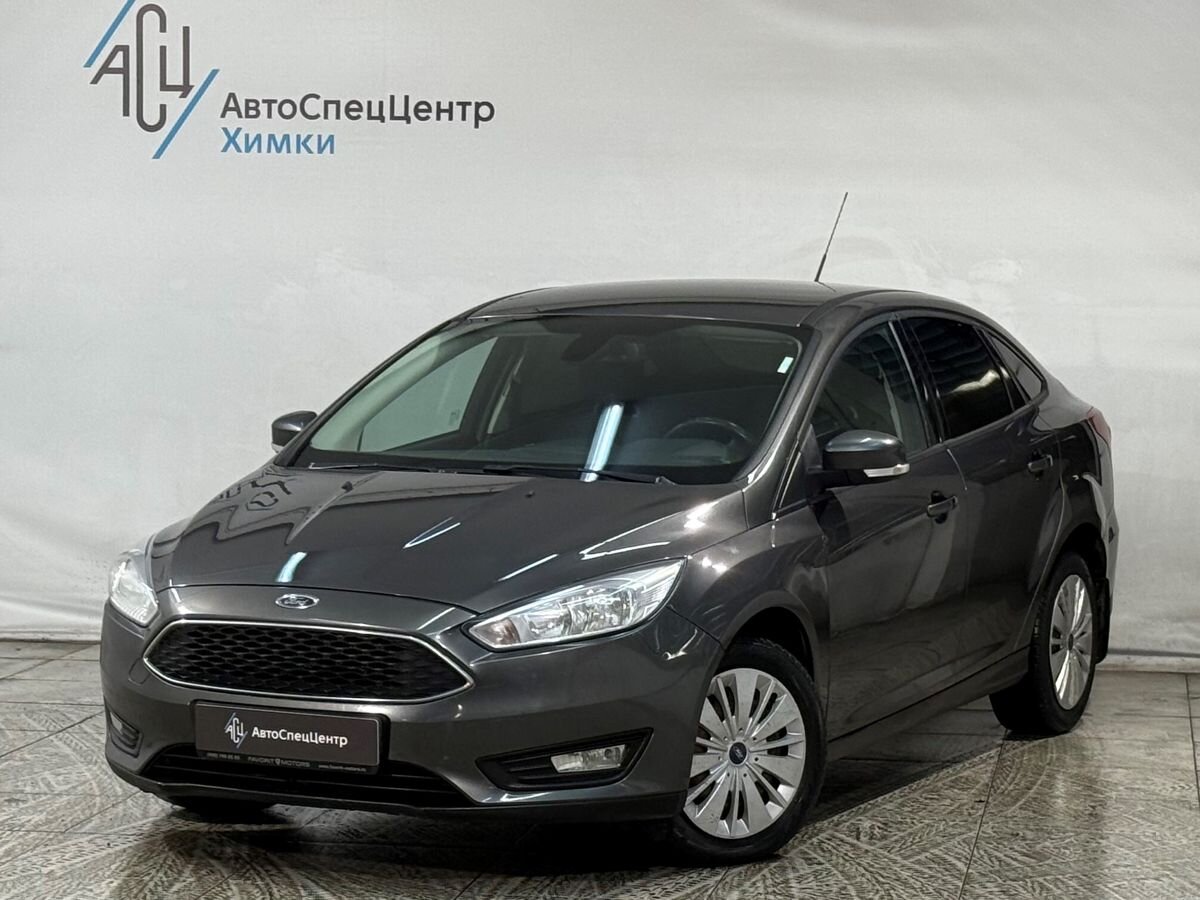 Автомобиль Ford Focus III [рестайлинг] 1.6 AMT (125 л.с.) SYNC Edition Серый 2016 с пробегом 160 000 км