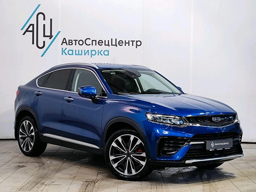 Автомобиль Geely Tugella I поколение 2.0 AT 4WD (238 л.с.) Flagship Синий 2021 с пробегом 62 940 км