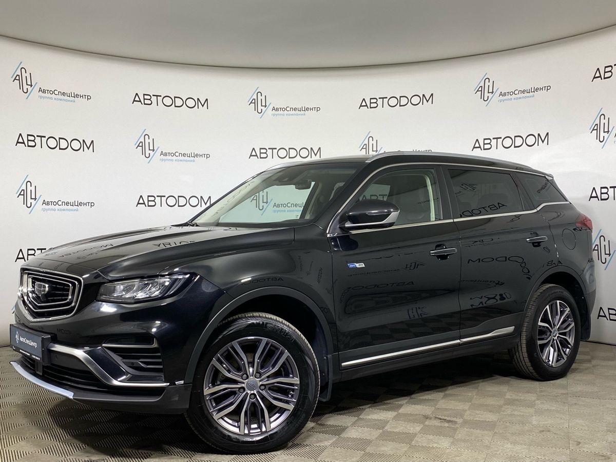 Geely Atlas Pro I поколение 1.5 AMT 4WD (177 л.с.) Luxury Чёрный 2023 с пробегом 59 668 км