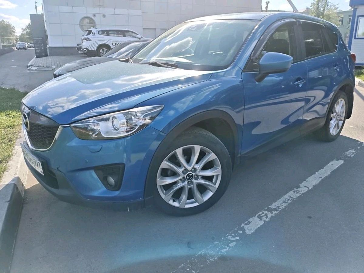 Mazda CX-5 I поколение 2.5 AT 4WD (192 л.с.) Supreme Синий 2013 с пробегом 310 255 км