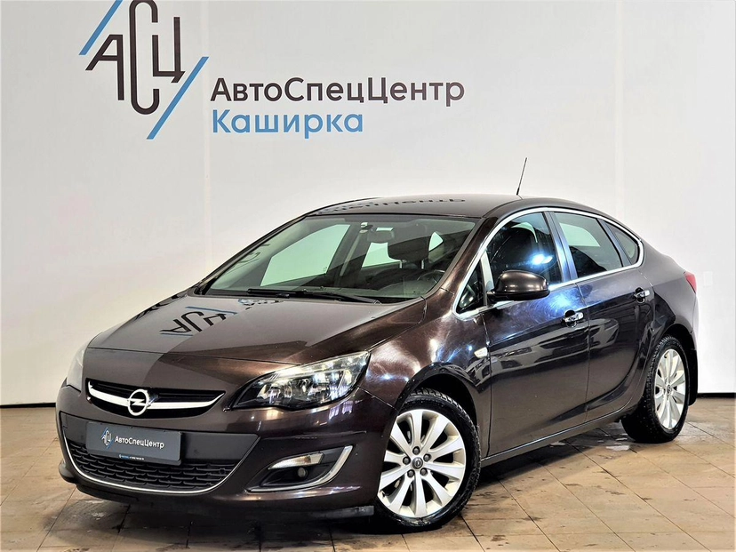 Автомобиль Opel Astra IV (J) [рестайлинг] 1.4 AT (140 л.с.) Cosmo Коричневый 2014 с пробегом 147 935 км