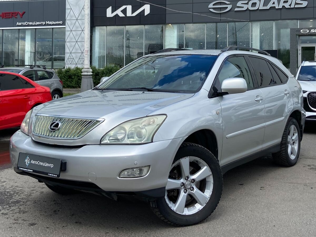 Lexus RX II [рестайлинг] 350 3.5 AT 4WD (276 л.с.) Executive Серый 2006 с пробегом 350 000 км