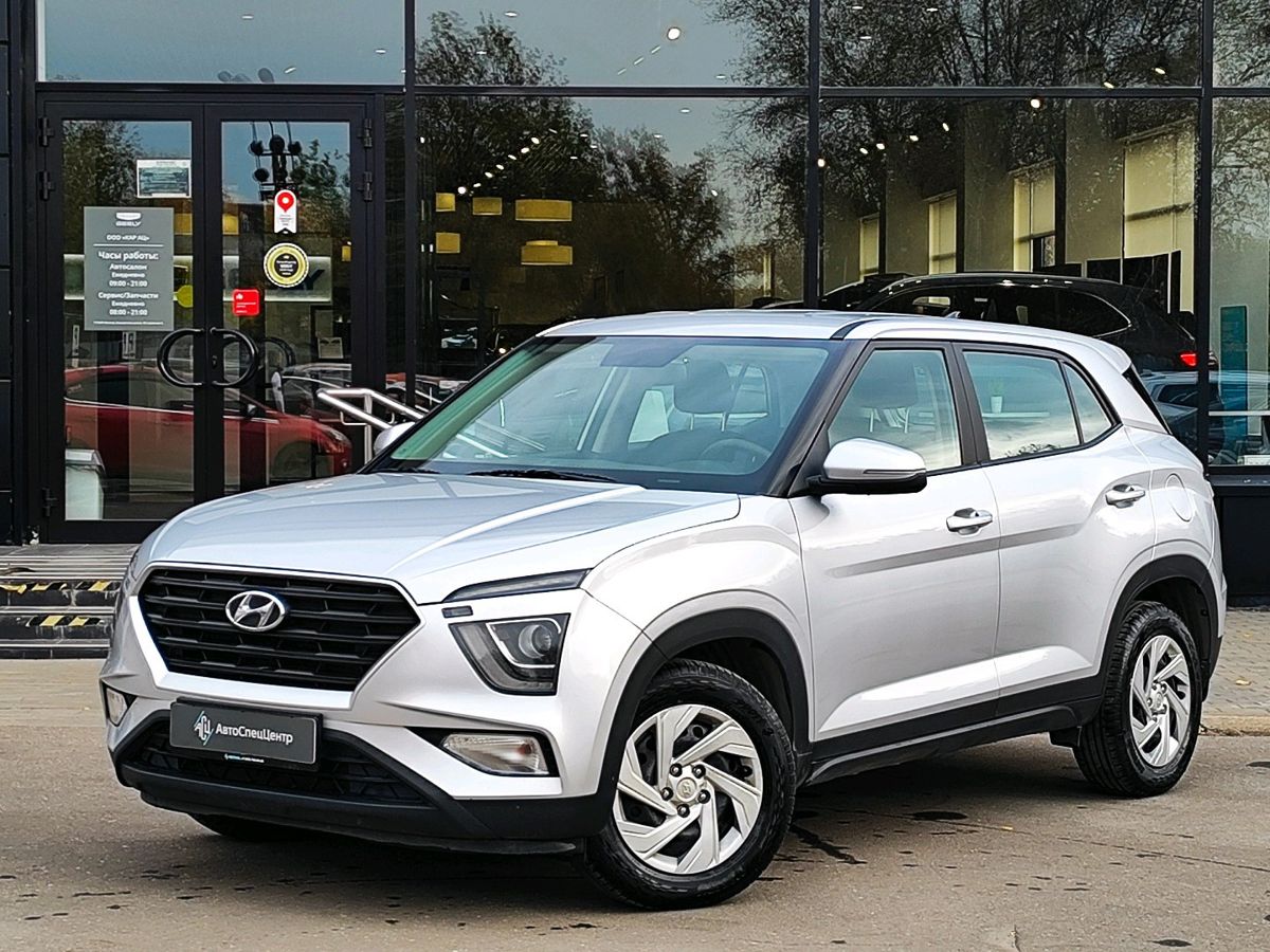 Hyundai Creta II поколение 1.6 AT (123 л.с.) Classic Серый 2021 с пробегом 113 655 км