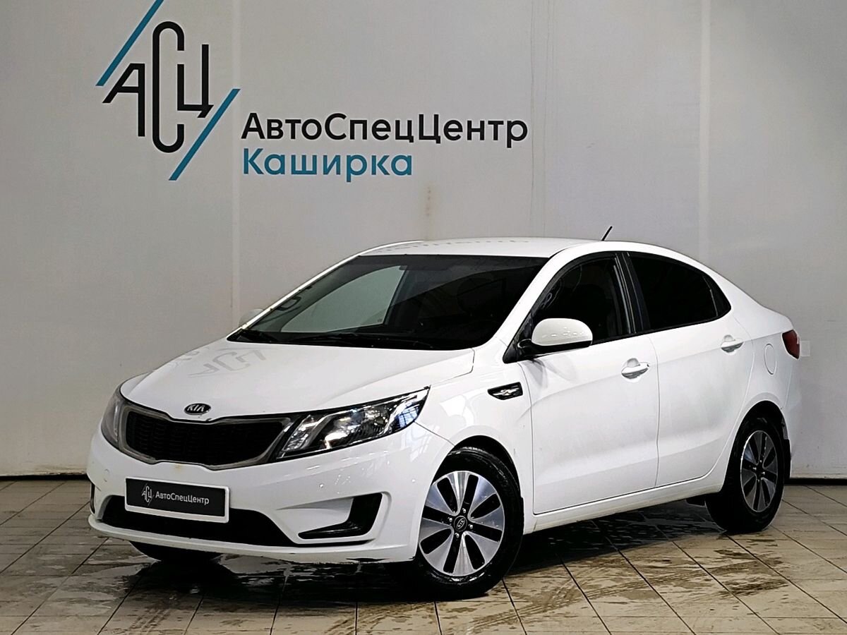 Kia Rio III поколение 1.4 MT (107 л.с.) Comfort Белый 2015 с пробегом 170 796 км